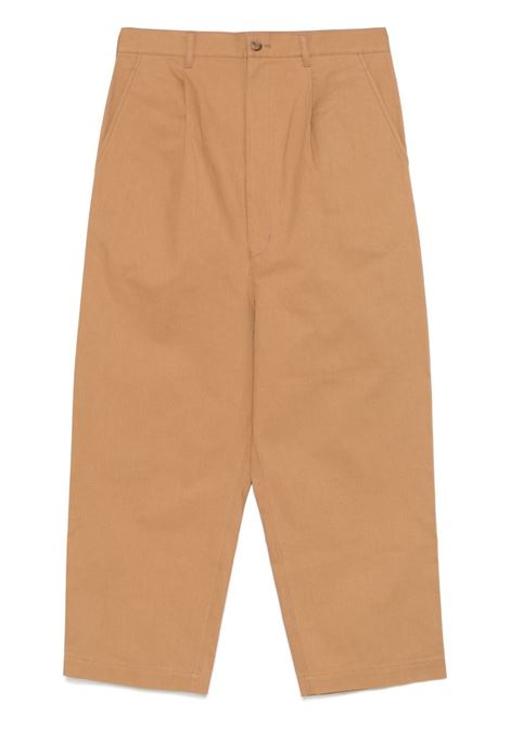 Cognac brown trousers Comme Des Garçons Homme - men